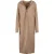 Urban Classics Dames vest met veren capuchon