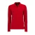 SOLS Dames/dames Perfecte Lange Mouw Pique Polo Shirt (Rood)