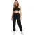 Missy Empire Dames/Dames Racer Gewaad Top (Zwart)