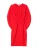 GOBI Cashmere Jurk ‘Cashmere Sculptural Dress’  vuurrood