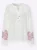 heine Blouse  ecru / lichtblauw / groen / rood