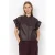 Soyaconcept imitatieleren jas – donkerbruin