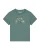Watapparel Shirt ‘Yellow Bike’  bruin / lichtgeel / grijs / groen / zwart