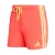 ADIDAS SPORTSWEAR Sportzwembroek ‘3 STRIPES SWIM SHORTS 5’  geel / oranjerood