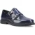 Hush Puppies Verity Hi-Shine Leder Dames Navy Schoenen