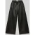 Calvin Klein Jeans Wide leg broek in leerlook