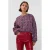 Studio AMAYA X Sofie Graafland bouclé top met print – meerkleurig