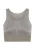 Born Sporttop ‘Cara’  grijs / taupe / wit