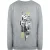 Cavalli Class Splintered Tiger Grafisch Grijs Sweatshirt