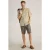 White Stuff Linen Chino Short Khaki Green