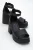 MARGOT Leer Platform Sandaal (Women)