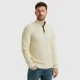 Pme Legend Pkw2509324 Halfzip Collar Cotton Mix Yarn Trui 7013 Bone White