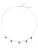 Hey Happiness Ketting ‘Green Glow’  groen / zilver