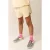 Tumble ’n Dry regular waist sweatshort lichtgeel