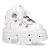 New Rock Unisex wit lederen gotische punklaarzen – M-TANK106-C1