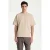 CHASIN’ oversized T-shirt met backprint – cement
