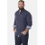Jan Vanderstorm overhemd Plus Size – donkerrood