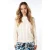 EsQualo Sweater Cable Ajour Light Sand