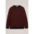 White Stuff Jacqaurd Crew Orange Multi