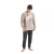 Winterpyjama lange mouw ronde hals MU1 heren