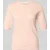 Selected regular fit T-shirt in etskanteffect model ‘HELEN’