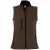 SOLS Dames/dames Rallye Soft Shell Bodywarmer Jacket (Donkere chocolade)