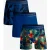 Muchachomalo 3-pack boxer shorts print/print/solid