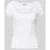 REVIEW slim fit T-shirt van viscosemix met kant