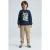 Sweatshirt met ronde hals en tekstprint