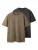 TWO SOON Shirt  bruin / grijs