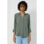 QS blouse donkergroen