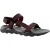 Craghoppers Heren Locke Sandalen (Donkergrijs/Pompees Rood)