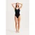 Karl Lagerfeld Seamless Logo High Leg Body Black