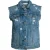 Rag & Bone, Versleten denim vest