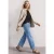 Shirt met 3/4-mouwen en een boothals