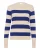 Kaffe Trui ‘Lizza’  beige / donkerblauw