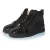 Christian Louboutin glitter high top spike sneakers