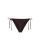 WE Fashion Bikinibroek  donkerbruin