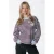 Colourful Rebel gestreepte pullover met logo – blauw