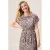 Miss Etam zomerjurk met zebraprint ecru