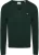 Gant Pullover V-Hals Woolblend Donkergroen