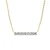 Myriad Birthe Stone-hangers – Goud en kristal
