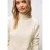 Street One Dames Jumper met kabelpatroon in Beige