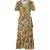 Tribal Rhapsody Viscose Midi Dress