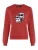 Karl Lagerfeld Sweatshirt  rood / zwart / wit