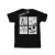 Disney Heren Mickey, Donald, Goofy en Pluto Boxed T-shirt (Zwart)