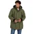 Minoti Gewatteerde heren parka (Khaki)