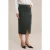 We Fashion Skirt Pencil Green