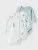 NAME IT Rompertje/body  lichtblauw / lichtgroen / wit
