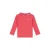 Babyface longsleeve met ruches – koraalrood